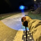 Profesyonel 10W 1000 Lümen Dijital Ekran Şarjlı El feneri Su Geçirmez Kambur Fener