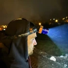 50W 3000 Lümen 6800mAH Batarya Zoomlu ve Sensörlü Dijital Ekran Kafa Lambası