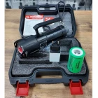 6000 Lümen 60w Profesyonel El Feneri 12.000 Mah Powerbank Özellikli Zoomlu Metal Gövde