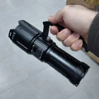 6000 Lümen 60w Profesyonel El Feneri 12.000 Mah Powerbank Özellikli Zoomlu Metal Gövde