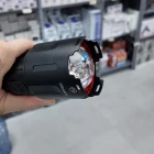 6000 Lümen 60w Profesyonel El Feneri 12.000 Mah Powerbank Özellikli Zoomlu Metal Gövde