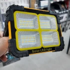 Güneş Enerjili Şarjlı Su Geçirmez Kamp Lambası 8 Saat Çalışan 4000 mAh Solar Kamp Lambası