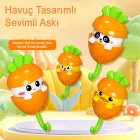 Havuç Tasarımlı Otomatik Açılan Süper Güçlü Yapışkanlı Askı