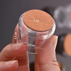 4 Lü Keçeli Şeffaf Silikon Sandalye Ayağı Koruyucu Çizdirmez