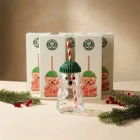 Goggy Bear Ayıcıklı Cam İçecek Bardağı Pipetli Ayıcık Bardak