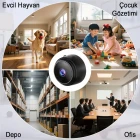 1080p Full HD Mini Wifi Kamera Gece Görüşlü Hareket Sensörlü Mini Kamera