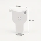 Çok Amaçlı Mezura Vücut Ölçüm Aleti Bel Ölçme Metresi Mezura Terzi Ölçü Metresi