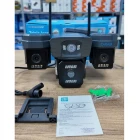 O-Kam Pro 3 Kameralı 3 Görüntülü Ultra HD 360 Dönebilen Kablosuz Wifi Kamera Gece Görüşlü Su Geçirmez Sesli Görüşme Hareket Takip Ok-204PlusW