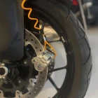 7 Mm 110 Desibel Profesyonel Motosiklet Alarmlı Disk Kilidi