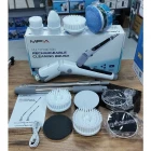 MPIA Premium 13 Parça Ayarlanabilir Başlıklı Şarjlı Temizlik Fırçası Mutfak Banyo Araba Temizleme Fırçası