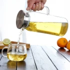 1200 Ml Borosilikat Cam Sürahi