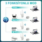 Concord Pro Sinyal Yaklaştırıcı Güçlendirici 300Mbps 2.4 Ghz