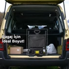 Katlanır Portatif Taşıma Aracı Kamp Arabası Piknik Plaj Pazar Market Koli Yük Paket El Arabası