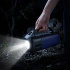 Concord Solar Güneş Enerjili FM Radyo Fenerli Bluetooth Hoparlör Ses Bombası Speaker