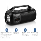 Concord Solar Güneş Enerjili FM Radyo Fenerli Bluetooth Hoparlör Ses Bombası Speaker