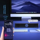Portatif Mini Ses Sistemi Bluetooth 5.2 USB TF Kart TV Bilgisayar Tablet Telefon Hoparlörü