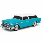 1955 Model Klasik Araba Bluetooth Hoparlör Speaker 10 Watt Fm Radyo Sd Kart USB Turkuaz