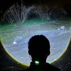 1800 Lümen Şarj Edilebilir Pilli 25w Zoomlu Profesyonel Kafa Lambası