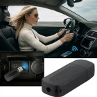 Araç İçi Kablosuz Aux Bluetooth Kiti USB 3.5mm Jack Bluetooth Receiver Aux Kablo Wireless Araç Kiti Kablosuz Kit BT-13