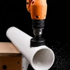 16 Parça Buat Açma Seti Panç Seti Yuvarlak Delik Açma Seti Ahşap Panç Seti