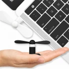 Telefon ve Powerbank Uyumlu Type C ve Lightning Başlıklı Mini Serinletici Vantilatör Mini Fan