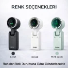 Katlanır Pro Model El Tipi Turbo Fan Serinletici Vantilatör 5 Vitesli El Fanı Soğutucu Vantilatör