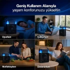 Işıklı 600 ml 5 Spreyli Vantilatör Buzlu Buharlı Mini Klima Mini Fan