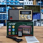 Retro Ahşap Bluetooth Hoparlör Radyo Profesyonel Stereo Ses TWS Mp3 Çalar FM USB TF Aux Girişlli