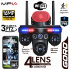 MPIA GORO Premium Wifi Özellikli 16MP 4 Kameralı 5 Görüntülü 3 PTZ li Renkli Gece Görüşlü Güvenlik Kamerası