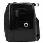 Retro Kaset Çalar Bluetooth Hoparlör 4 Band Radyo Mp3 Çalar FM USB TF Aux Girişli Siyah