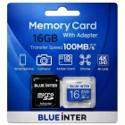 Blue İnter microSD 16 GB Hafıza Kartı