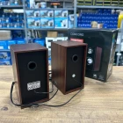 Ahşap Desen Usb Hoparlör Subwoofer 1 + 1 Pc Ses Sistemi C-8003 Bilgisayar Hoparlörü