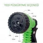 7 Metre Uzayan Tabancalı Hortum Magic Hose