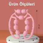 9 Tekerlekli Kas Rahatlatma Selülit Masaj Aleti Bacak İnceltme Masaj Aleti