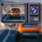 A98 1080P Full Hd 3 Kameralı Arka Park Kamerası Sensörlü Lcd Ekranlı Araç Kamerası