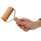 Ahşap Saplı Rulo Hamur Açıcı Merdane Pürüzsüz