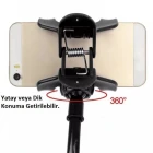 Akrobat Telefon Tutucu Oynar Başlıklı Siyah