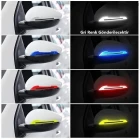 Araba Ayna Çarpma Koruyucu Reflektif Şerit Gri