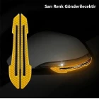 Araba Ayna Çarpma Koruyucu Reflektif Şerit Sarı