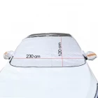 Araç Ön Cam Buzlanma Önleyici Kar Örtüsü Kalın