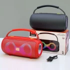 Bluetooth Led Işıklı Speaker Hoparlör DJ Des Kalitesi Type C Usb Aux Tf ET311