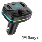 Car X16 Bluetooth Transmitter Fm Radyo Araç Kiti