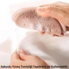 Çok Amaçlı Kaymaz Silikon Fırça Sabunluk