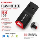 Concord Cup64 USB Bellek 64GB Flash Disk Flash Bellek