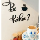 Dekoratif Bi Kahve Ahşap Mutfak Görseli