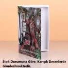 Dekoratif Kitap Kutusu Kitap Görünümlü Kutu