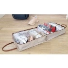 Derili Bavul İçi ve Üstü Seyehat Çantası Krem