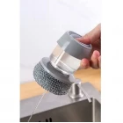 Deterjan Hazneli Bulaşık Fırçası Telli 2 Uçlu