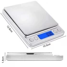 Dijital Hassas Mutfak Kuyumcu Terazisi 2000 Gr