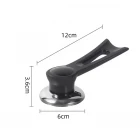 Dikey Tasarımlı Tencere Kapağı Kolu Siyah